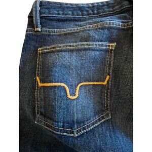 Kimes Ranch Jean Jennifer Womens Sz 16/36 High rise Flare Trouser Hem 2696
